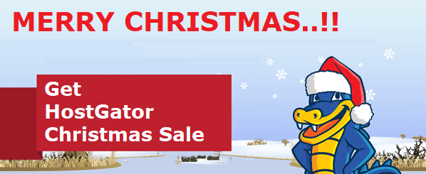 HostGator Christmas sale 2019