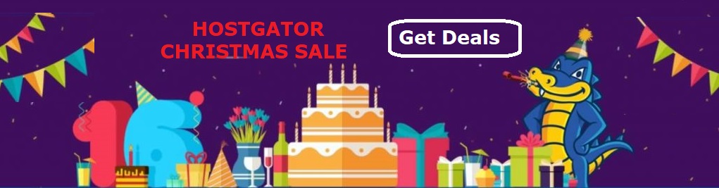 HostGator Christmas Sale 2019