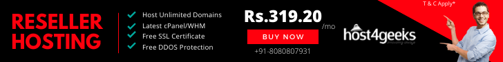 Host4Geeks Reseller Hosting