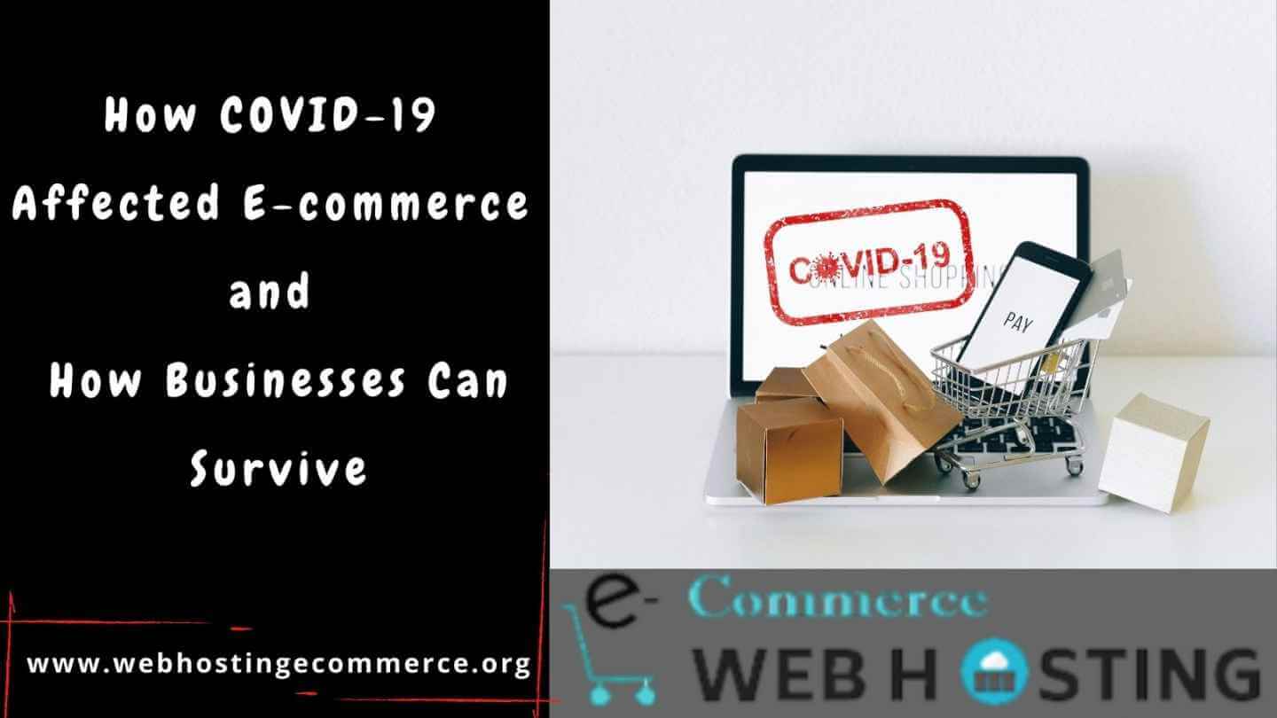 How COVID-19 Affected Ecommerce and How Businesses Can Survive