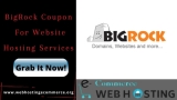 BigRock Coupon Code For Website Hosting Services